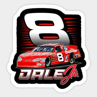 Dale Jr. Big 8 Retro Sticker